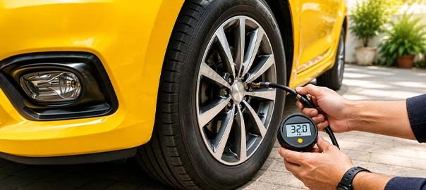 How to Check Car Tyre Pressure at Home for Better Safety and Mileage