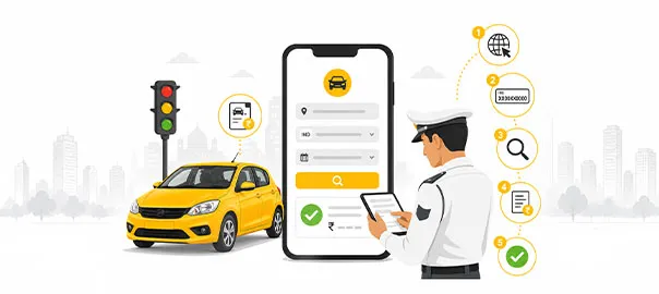Traffic Challan Status Online Check – Simple Steps for All States in India