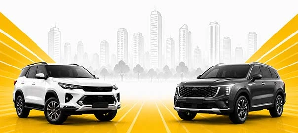 Toyota Fortuner vs Kia Sorento Hybrid: Which is Better